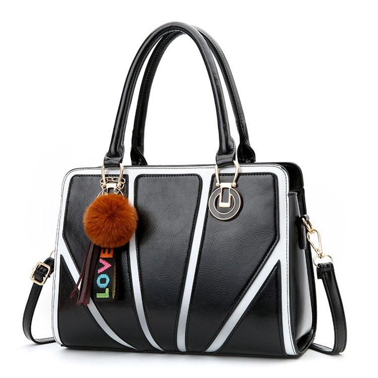 Patchwork Pucolor Block Handbag