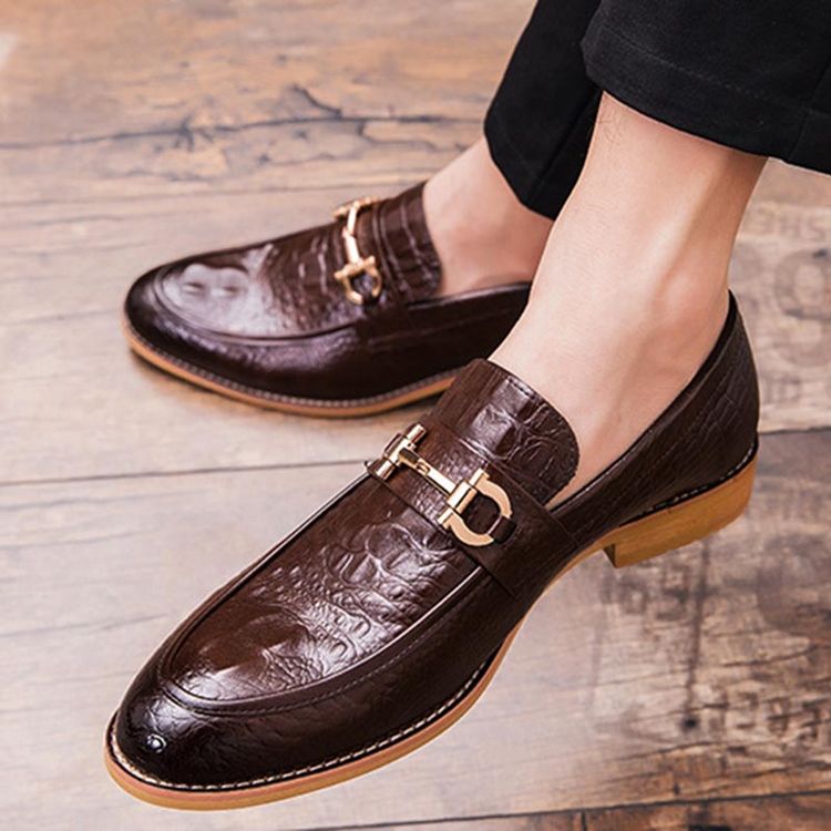 Sequin Low-cut Upper Homens Oxfords