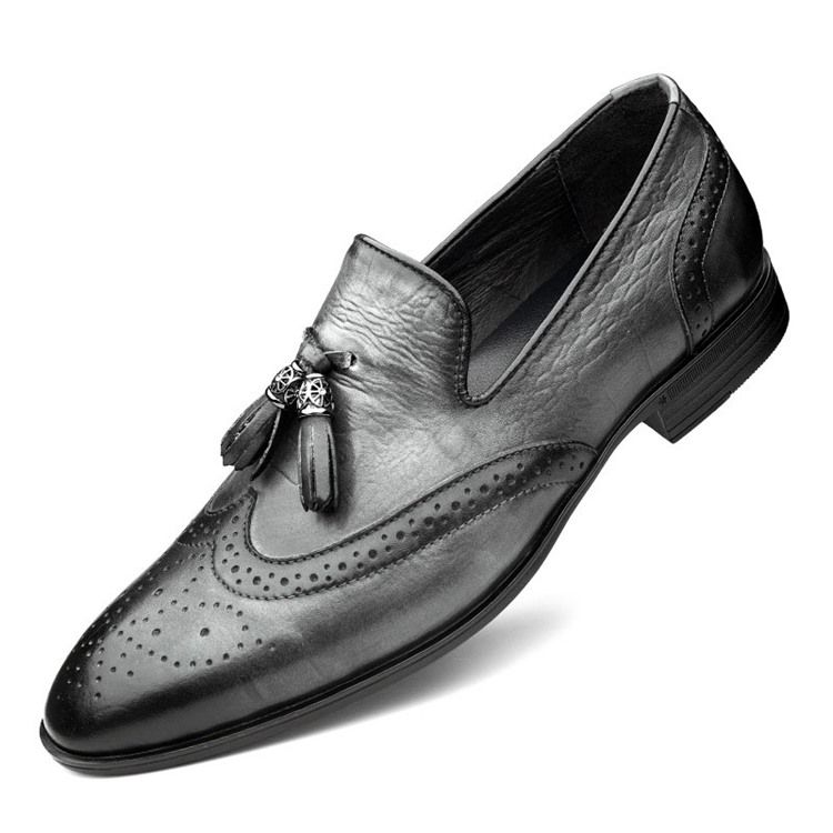 Slip-on Customizado Redondo Toe Vintage Masculino Oxfords