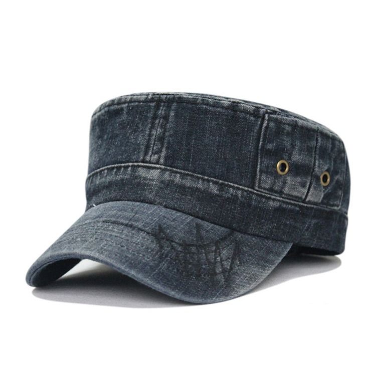 Boné De Denim Lavado Desportivo Masculino