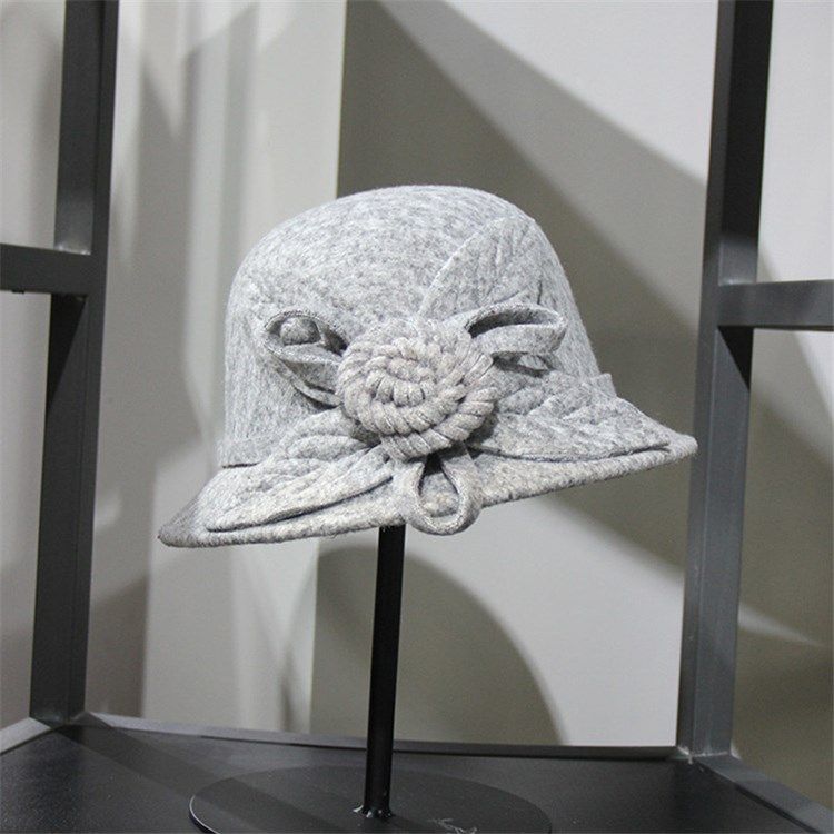 Chapéu Feminino Fedora Chapéus 3d Simples Outono