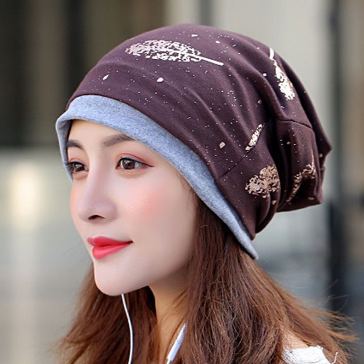 Imprimir Skullies Gorros Casuais De Inverno Para Chapéus Femininos