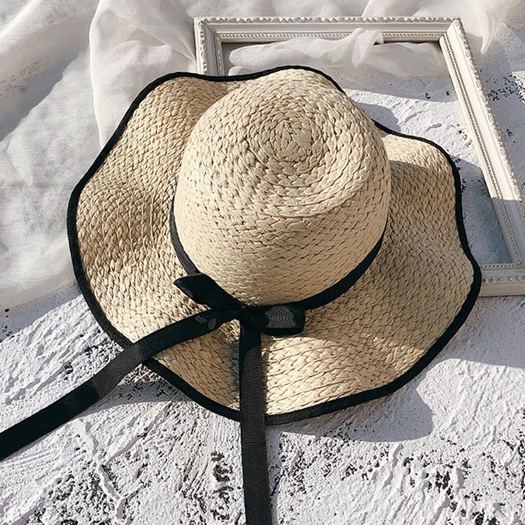 Sunhat De Aba Larga Onda Feminino