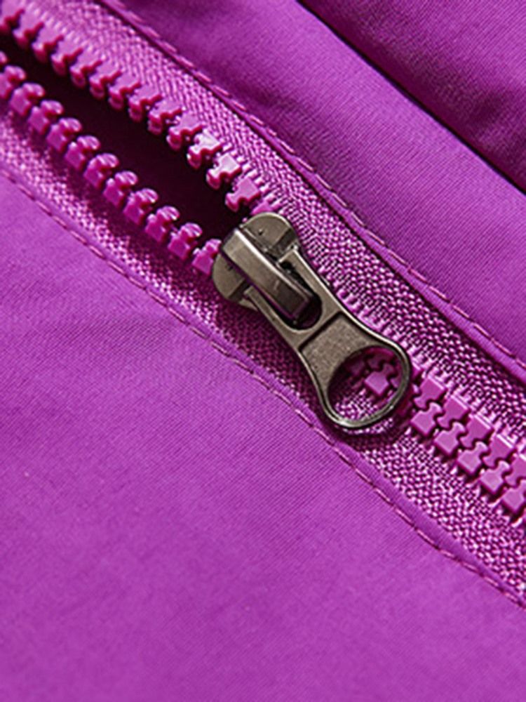 Bolsos De Caminhada Femininos À Prova De Vento De Nylon De Duas Peças. Tops Unissex