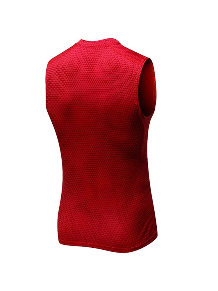 Masculino Print Pullover Sports Tank Tops