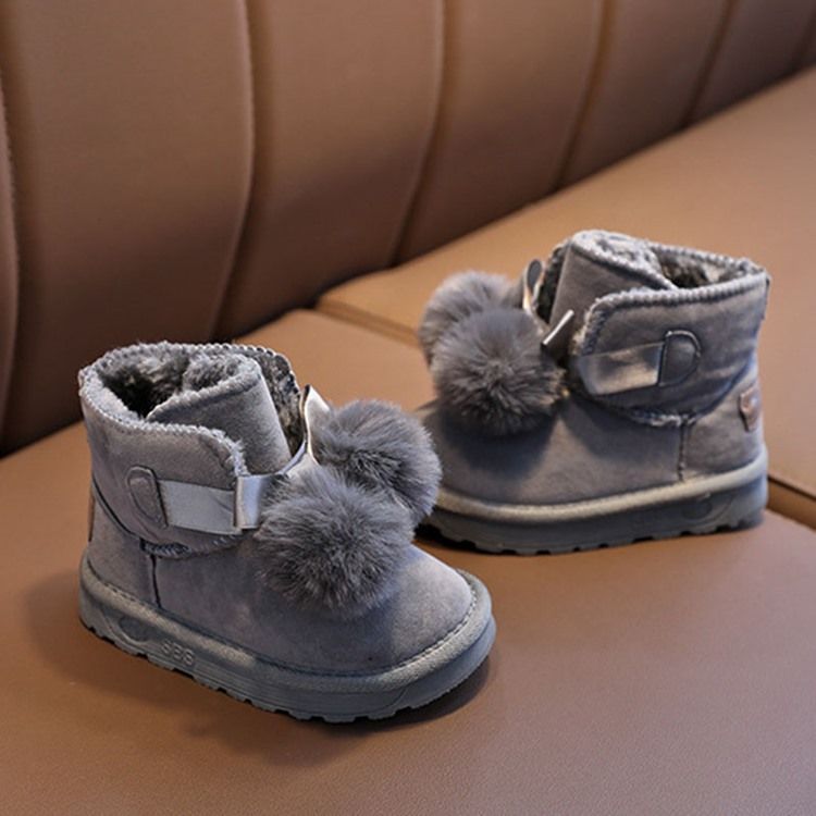 Botas De Neve Para Bebês Com Biqueira Redonda