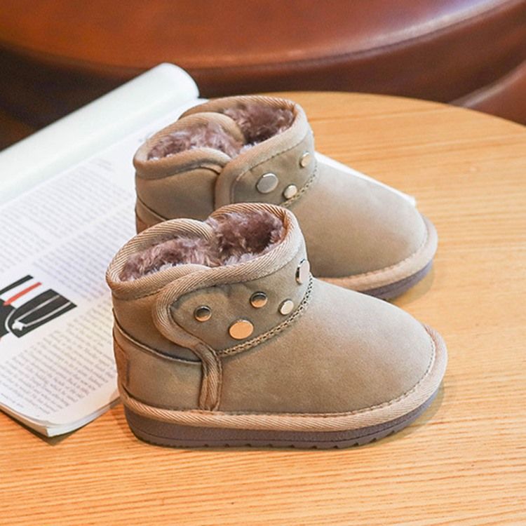 Botas De Velcro Para Neve Para Bebês