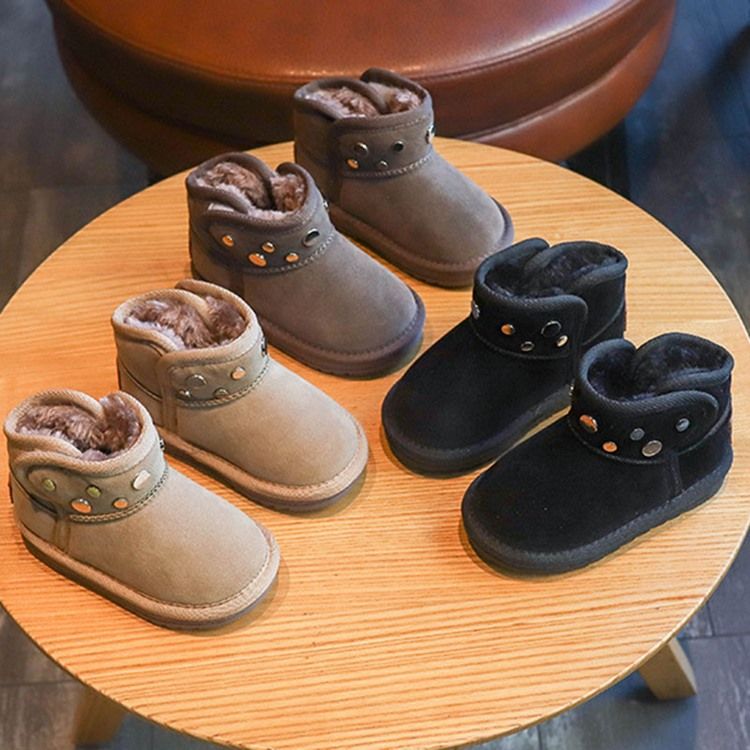 Botas De Velcro Para Neve Para Bebês