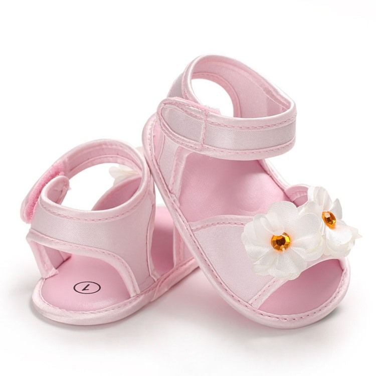 Sapatos De Bebê Florais 3d De Velcro