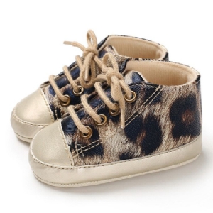 Sapatos Infantis Com Estampa De Leopardo