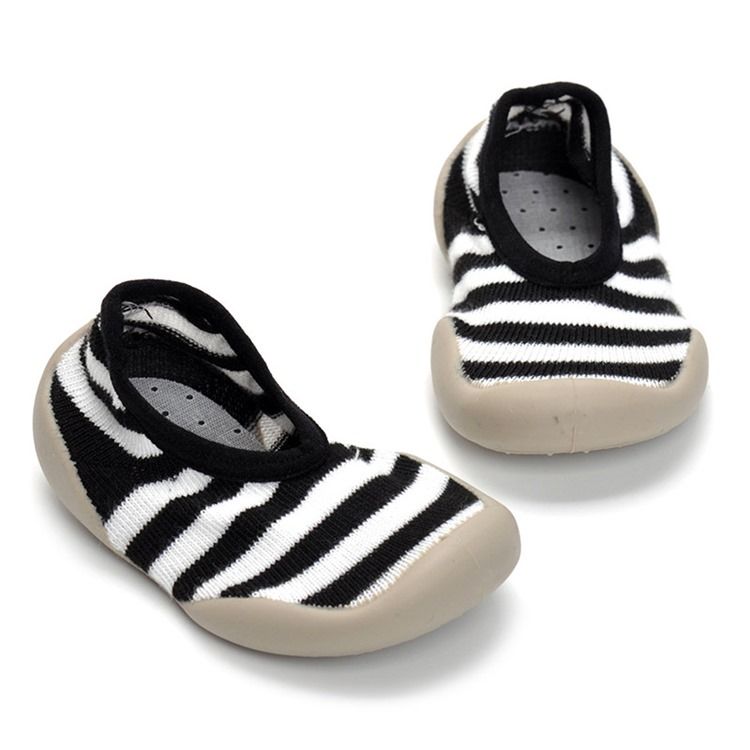 Sapatos Infantis Stripe Slip-on