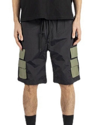 Shorts Cargo Casual Masculino Com Renda