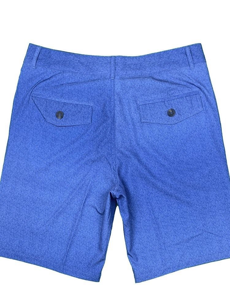 Shorts Masculinos Com Botões Simples E Soltos