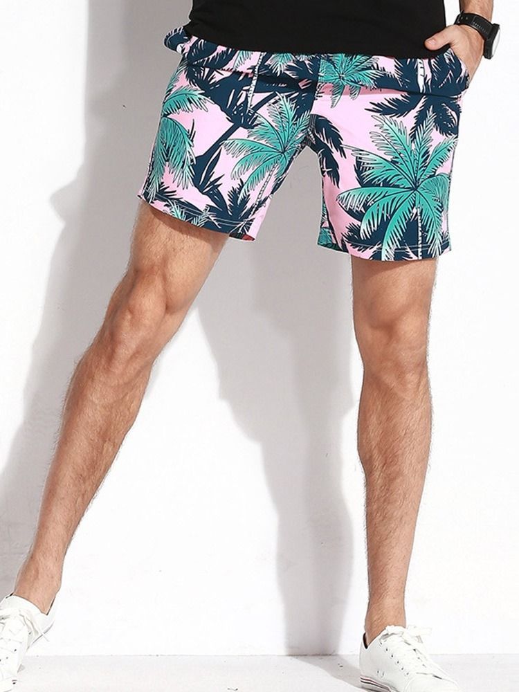 Shorts Masculinos Estampados Retos