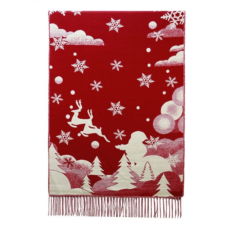 Suprimentos De Decoração De Natal Geométrica Feminina De Cashmere