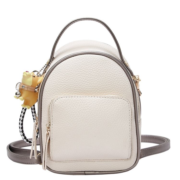 Mochila Feminina Plain Soft Pu