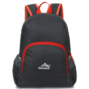 Mochila Leve De Cor Sólida Para Exterior