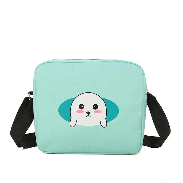 Mochila De Lona Com Padrão Adorável De Desenho Animado (conjunto De Quatro Bolsas)