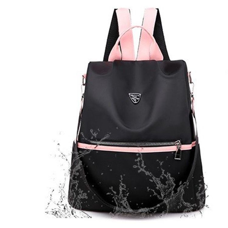 Mochila Oxford Black Color Block