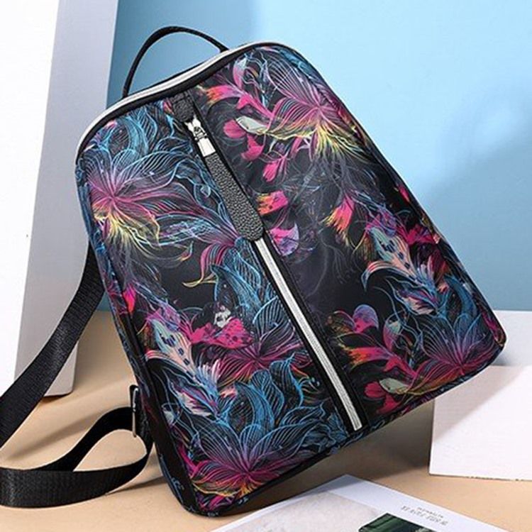 Mochila Oxford Fish Print