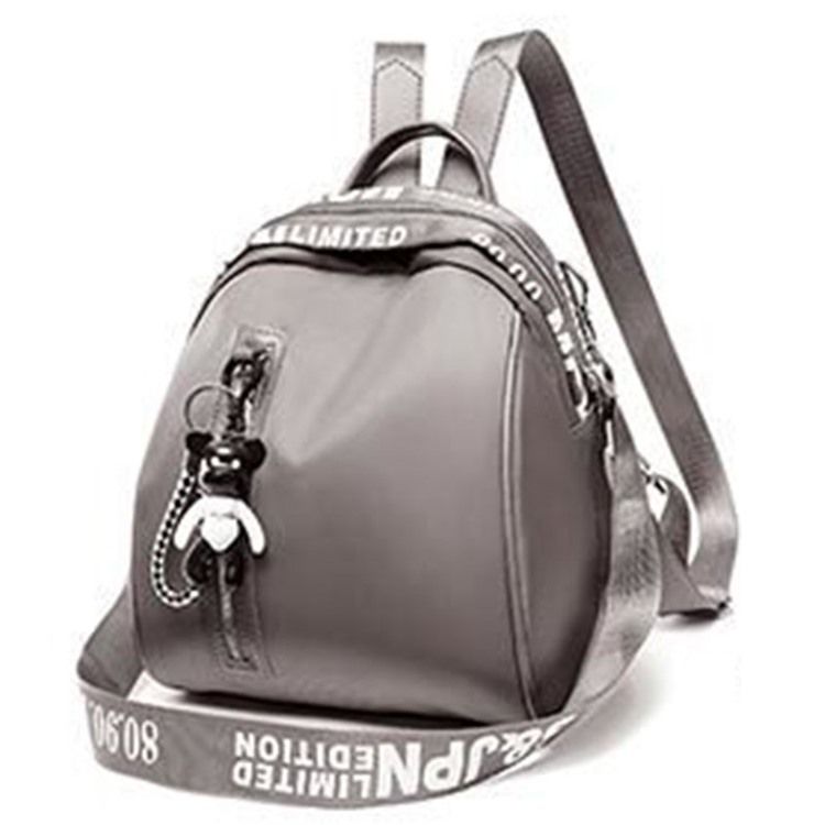 Mochila Oxford Letter Com Estampa De Moda