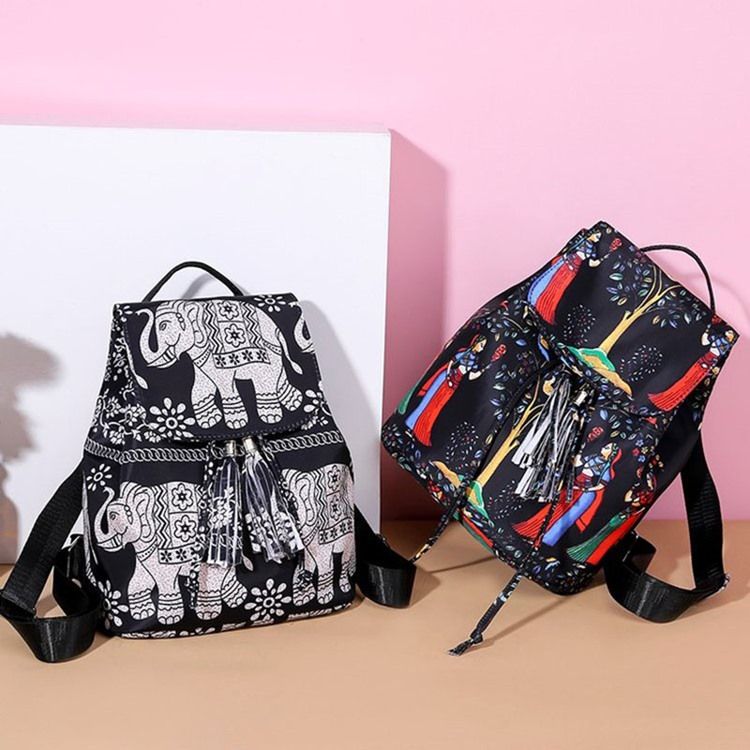 Mochila Tassel Fashion Cartoon