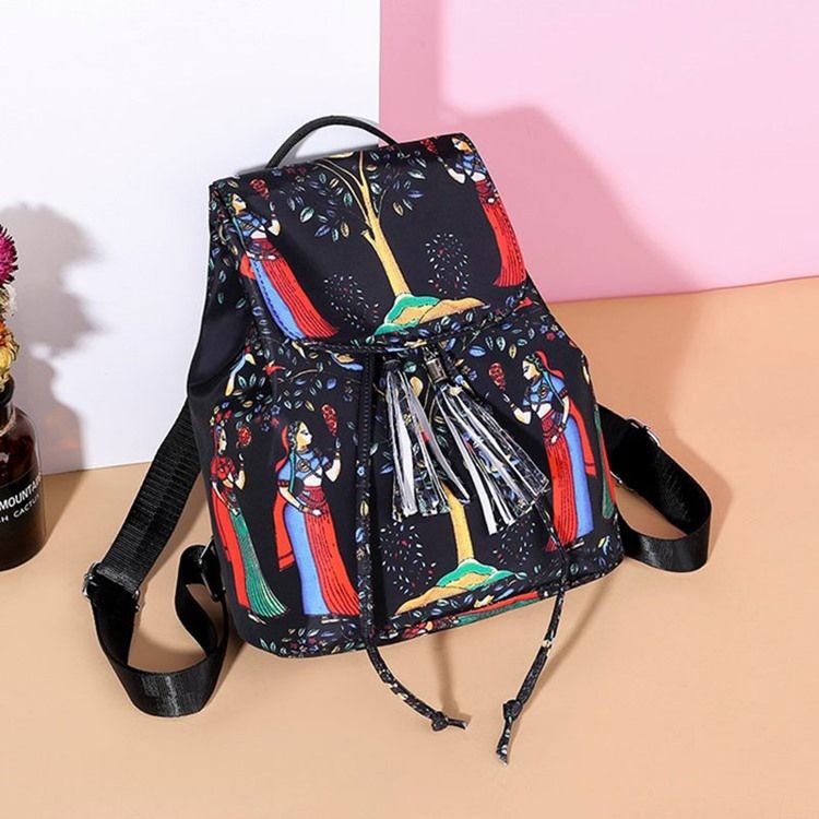 Mochila Tassel Fashion Cartoon