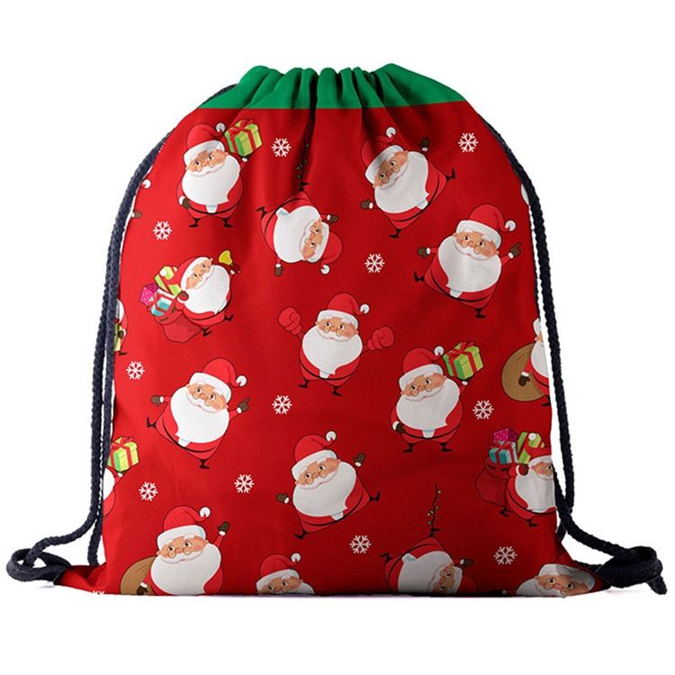 Mochilas Estampadas Oxford De Natal