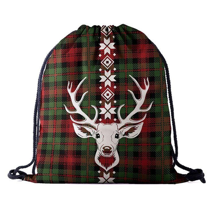 Mochilas Estampadas Oxford De Natal