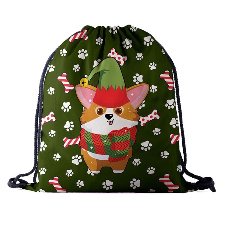 Mochilas Estampadas Oxford De Natal