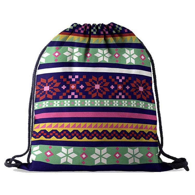 Mochilas Estampadas Oxford De Natal