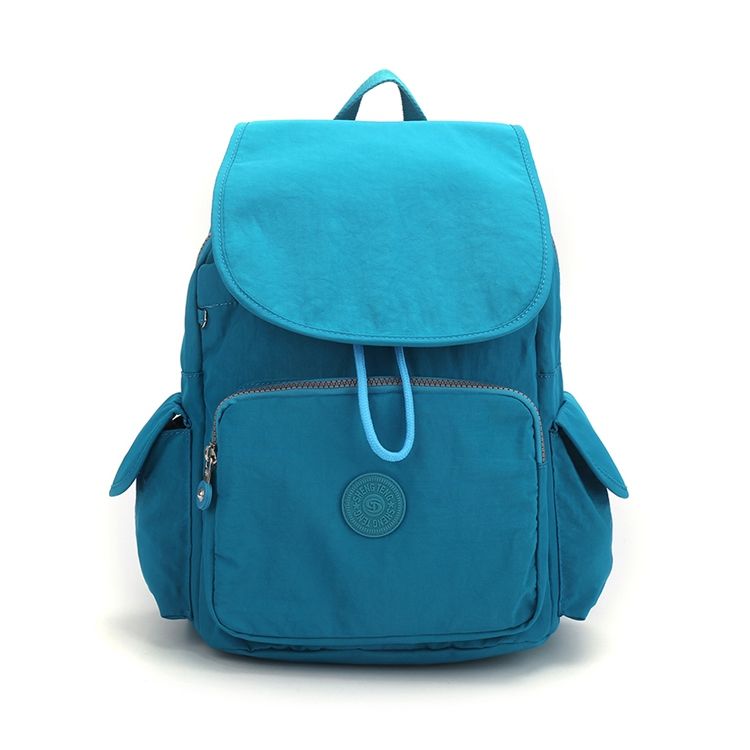 Mochilas Spring Preppy Canvas Com Zíper Simples