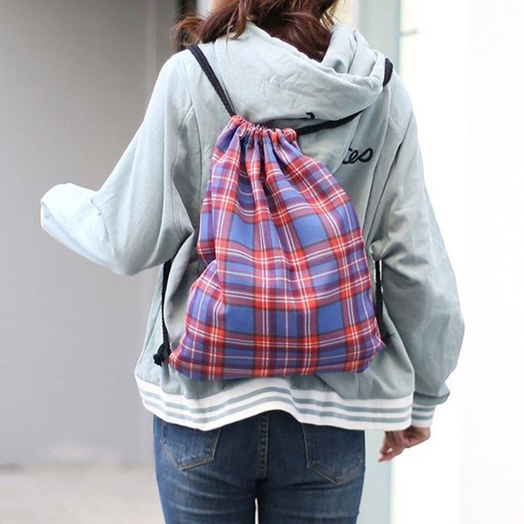 Oxford Print Soft Mochilas