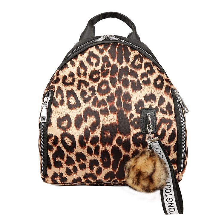 Thread Pu Zipper Backpacks