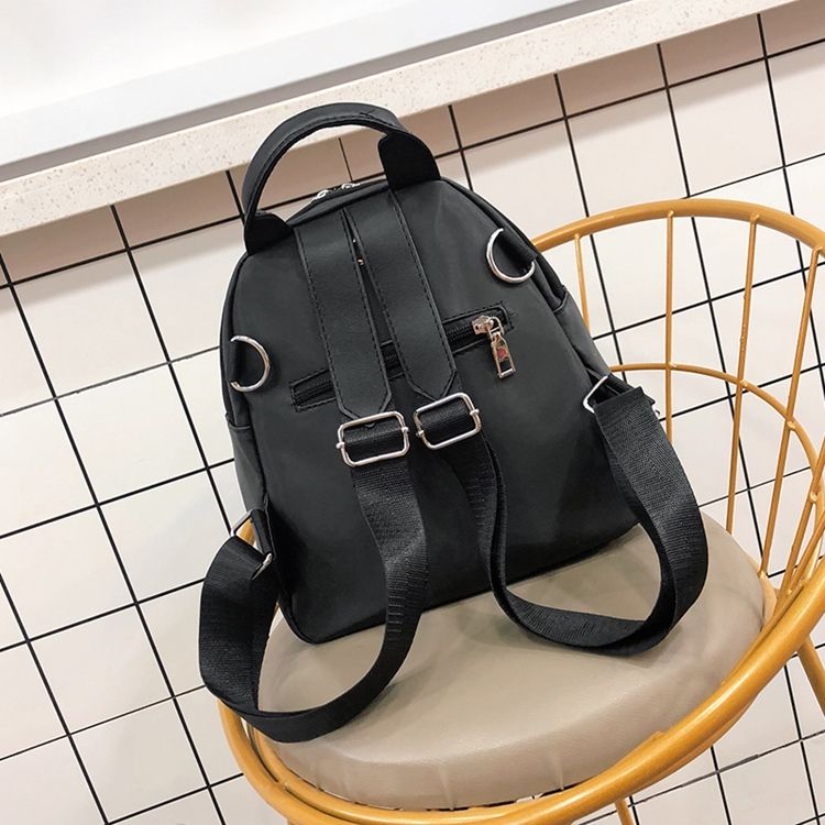 Thread Pu Zipper Backpacks