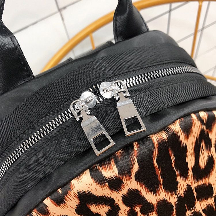 Thread Pu Zipper Backpacks