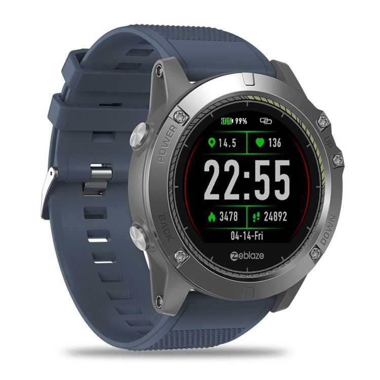 Moda Masculina High Tech Round Smartwatch