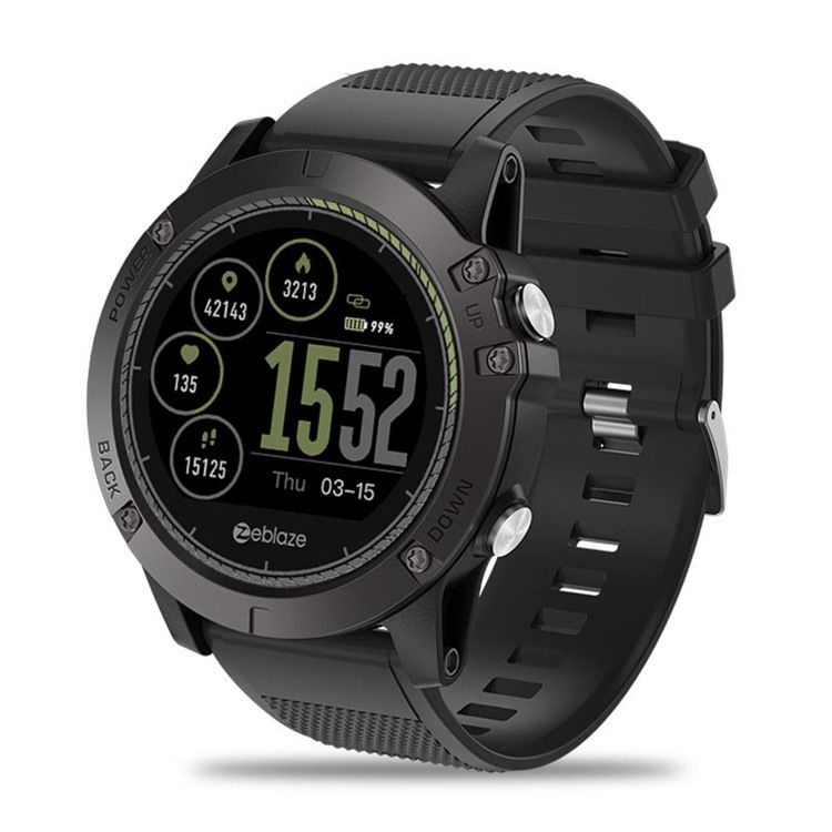 Moda Masculina High Tech Round Smartwatch