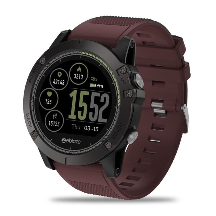 Moda Masculina High Tech Round Smartwatch