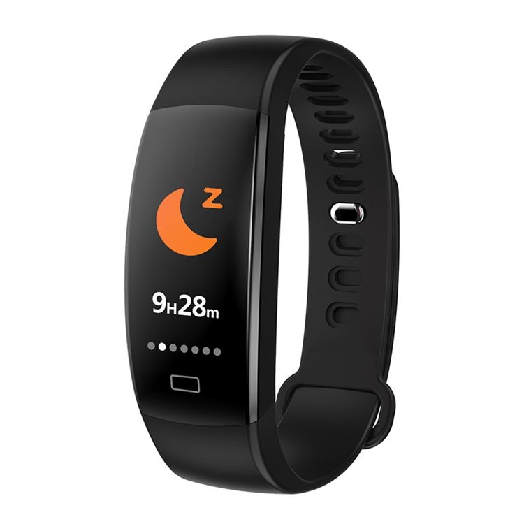 Pulseira Inteligente Masculina Com Tela Colorida F64. Clima Saúde Bluetooth Esporte Kcal Relógio