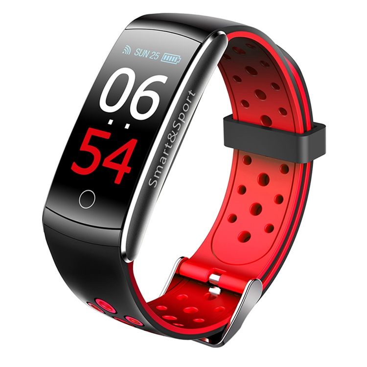 Pulseira Masculina Bluetooth Q8 Para Freqüência Cardíaca Pressão Arterial Pulseira À Prova D'água Relógio Inteligente