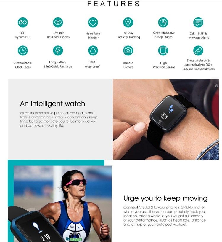 Smartwatch Masculino Com Economia De Energia De Alta Tecnologia