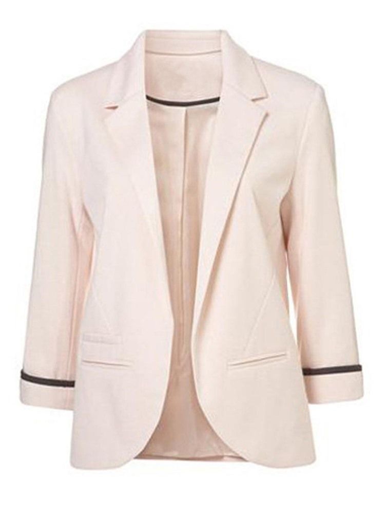 Blazer Ol Feminino Liso Liso