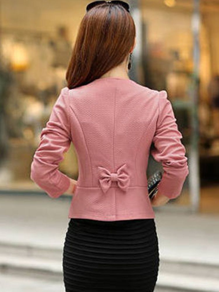 Cardigan Fancy Blazer Feminino Retro Slim Double-breasted