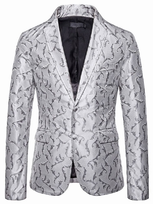 Imprimir Blazer De Lazer Masculino Com Peito Único