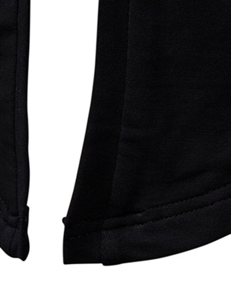 Cardigan Plain Slim Hoodies Masculinos