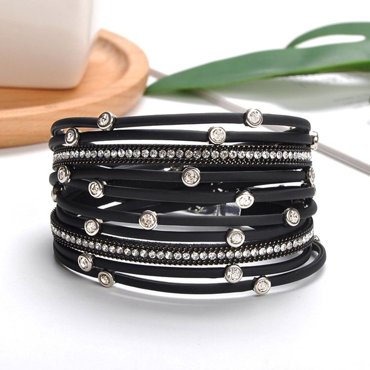 Pulseiras Diamante Femininas Europeias