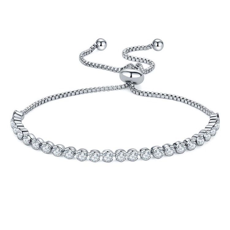 Pulseiras Simples Diamante