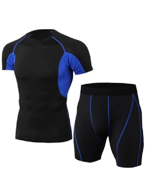 Calção De Cor Masculina Conjunto Esportivo